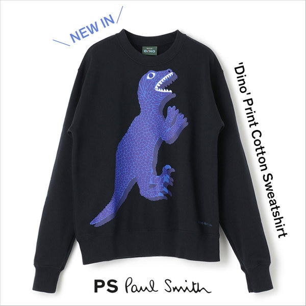 本物品質の 【美品】Paul Smith 恐竜ロゴ刺繍 スウェット DINO ポールスミス - スウェット - alrc.asia