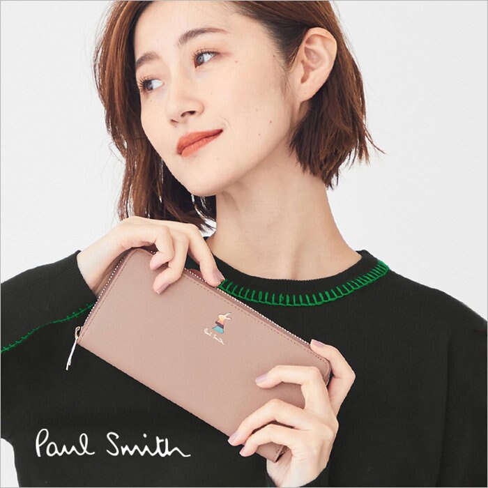 マーケトリーバニー 長財布 ラウンドジップ / Paul Smith