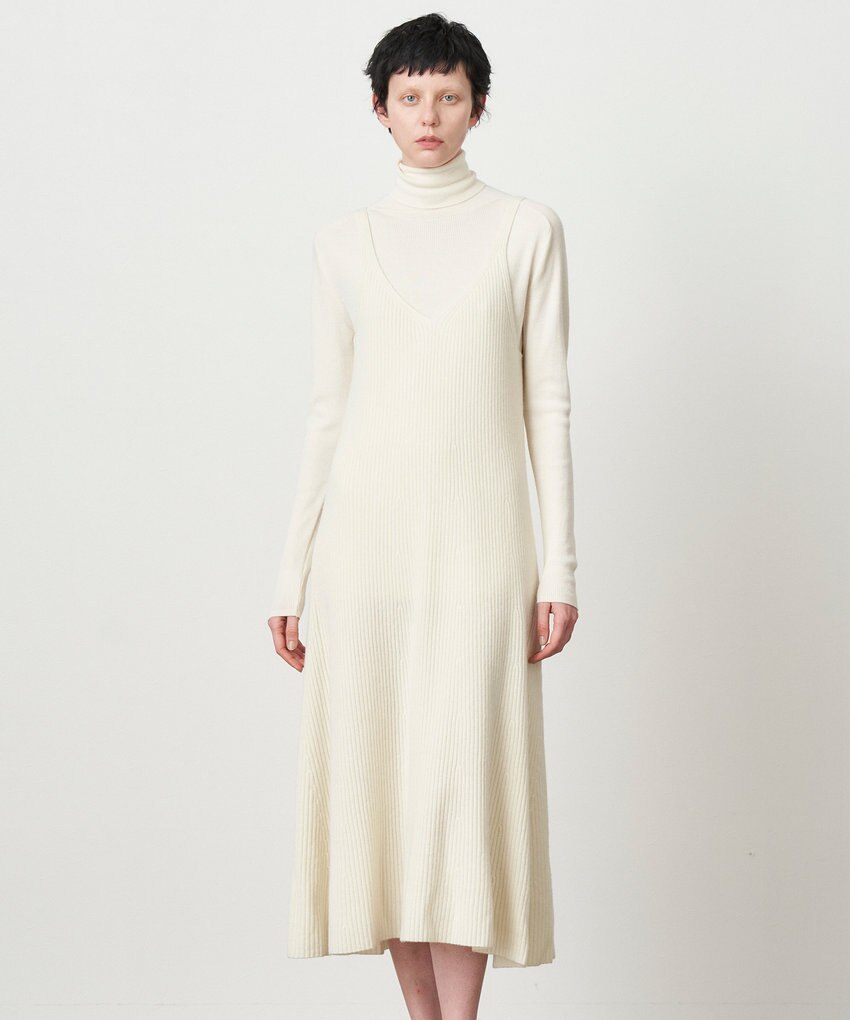 WOOL CASHMERE SILK | タンクトップドレス
