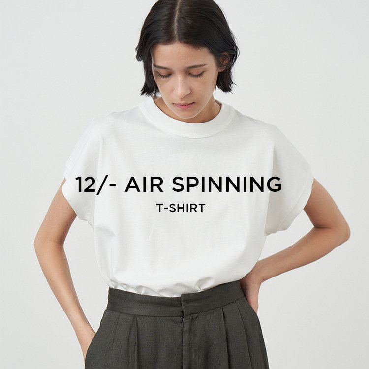 12/-AIR SPINNING  T-シャツをご紹介