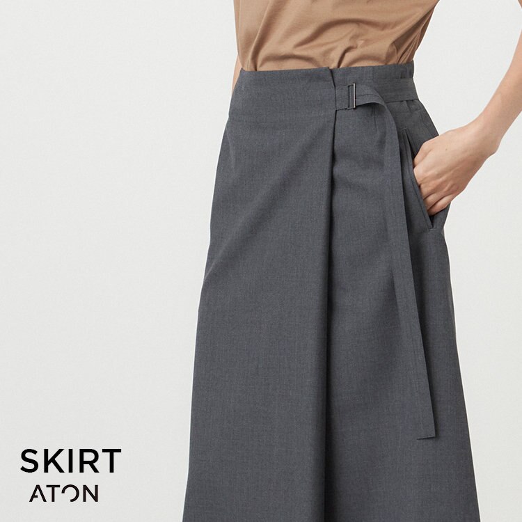 ATON｜バランスの良いスカート