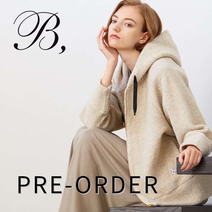 【B,】ご好評につき、EVIE/ パーカーの追加生産が決定！