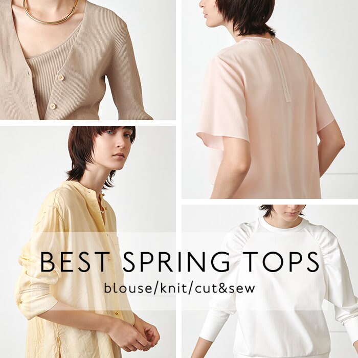 今着たい“BEST SPRING TOPS”を公開！