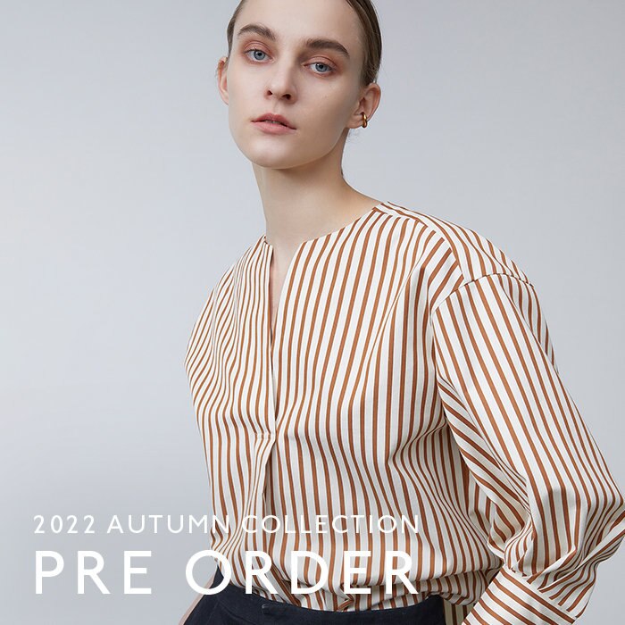 【2022 AUTUMN COLLECTION】深みのあるストライプデザインのアイテムが登場