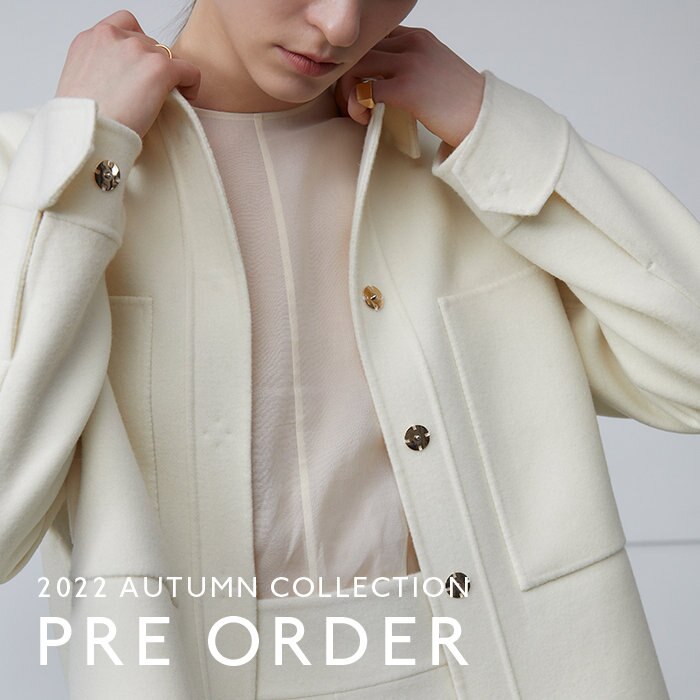 【2022 AUTUMN COLLECTION】やさしい風合いが特徴のメルトンシリーズ