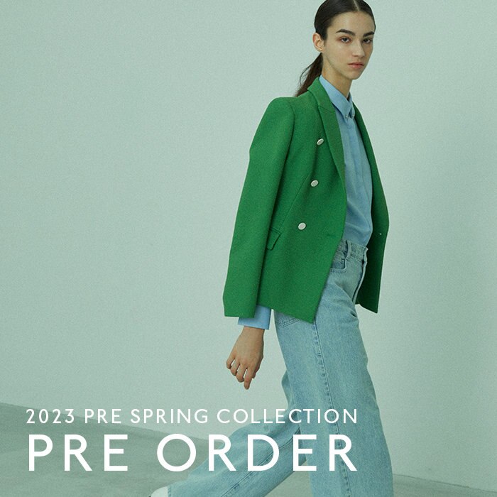 【2023  PRE SPRING COLLECTION】女性らしいエッセンスを加えたツイードアイテムが登場！