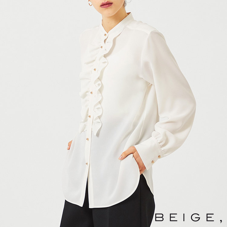 大好評！ 大人フリルのブラウス「STOW」のご紹介