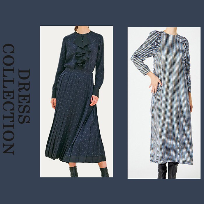 一枚で決まる、冬のお出かけワンピースをご紹介！