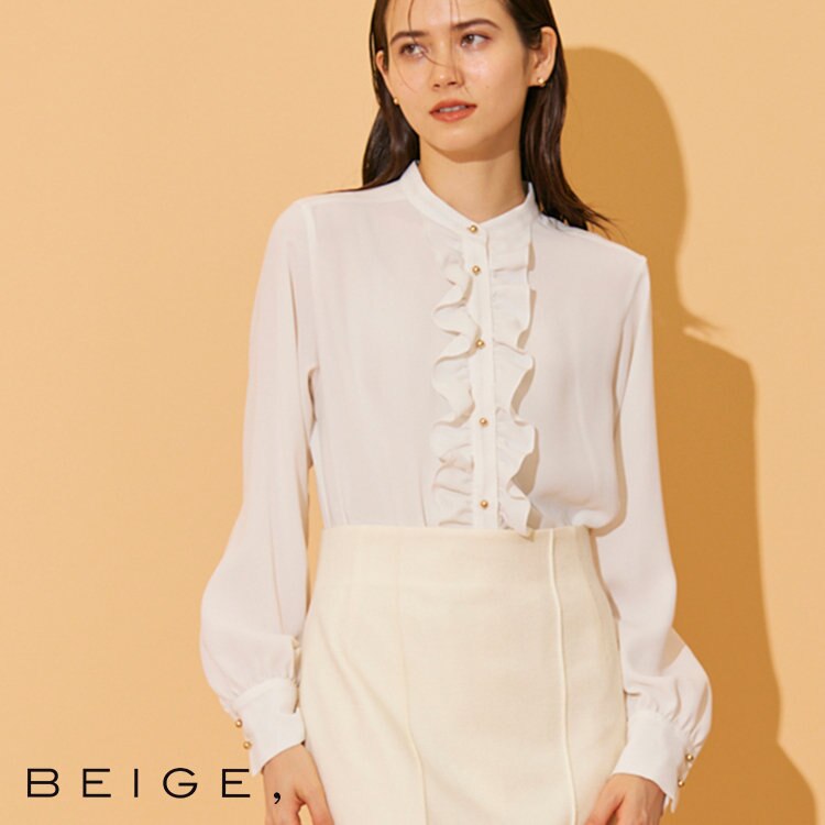 華やかなシーズンに華やぎブラウス『STOW』