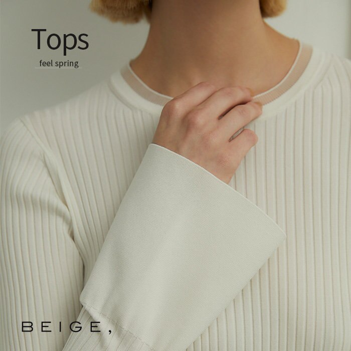 24S/S 3DEL　華やかさ感じる【春TOPS】をご紹介