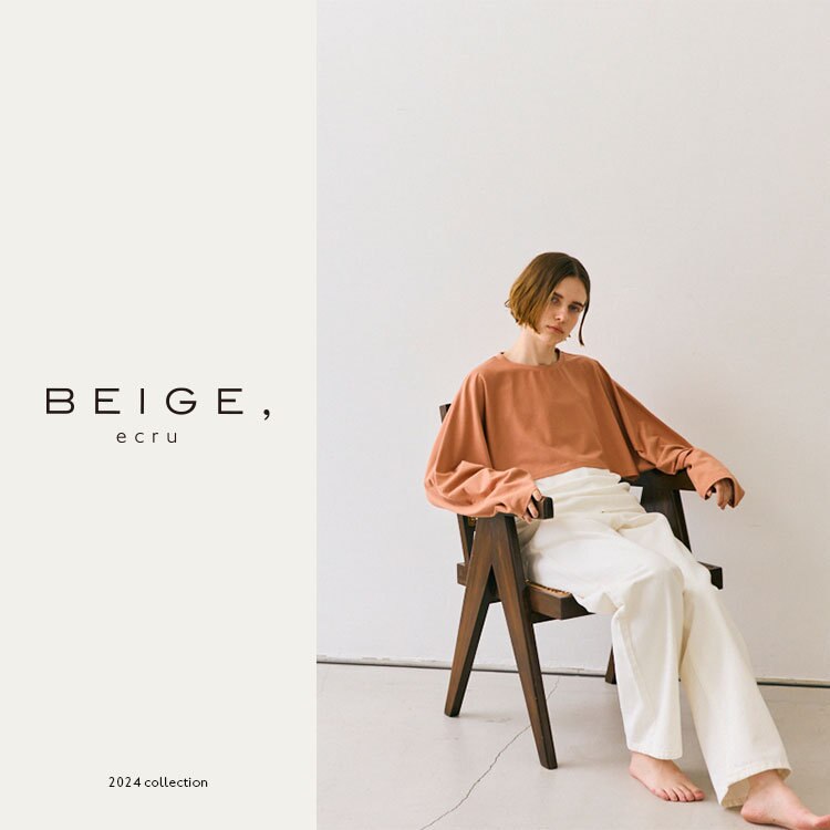 BEIGE, ecru 2024 collection