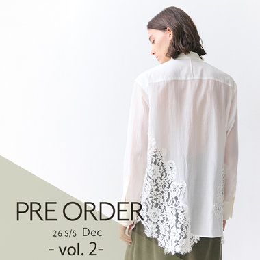 【12DEL PRE ORDER-Vol.2】今週の新作アイテム