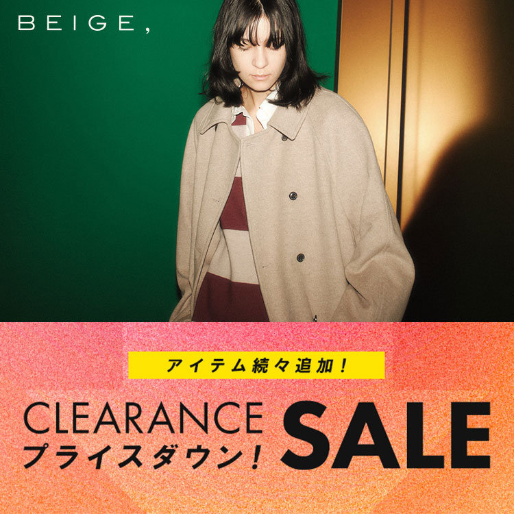 【SALE】1/16(金)より、再値下げ＆セール対象アイテム追加！