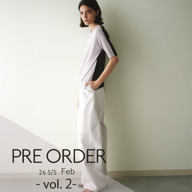 【2DEL PRE ORDER-Vol.2】今週の新作アイテム
