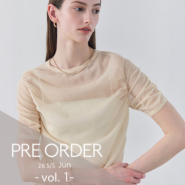 【6DEL PRE ORDER-Vol.1】今週の新作アイテム
