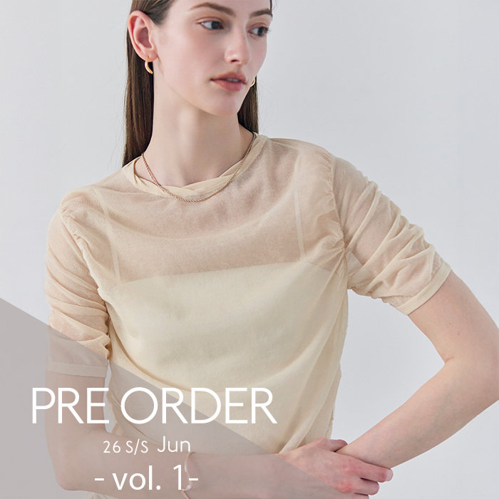 【6DEL PRE ORDER-Vol.1】今週の新作アイテム