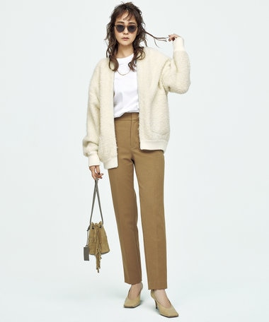 23区 【VERY掲載】TRストレッチギャバ テーパード パンツ