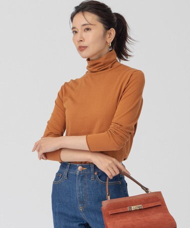 23区 【CLASSY.1月号掲載】スムージーコットン シアー ニット