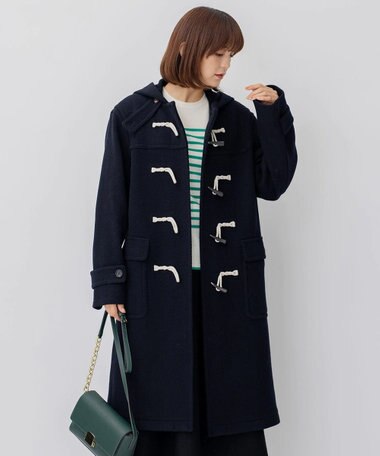 23区 ヘリンボーン ダッフルコート