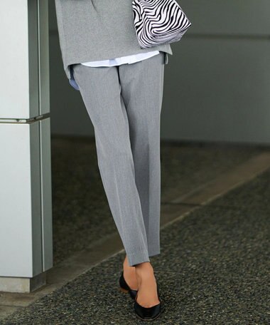 23区 【CLASSY.12月号掲載】TRストレッチギャバ テーパード パンツ