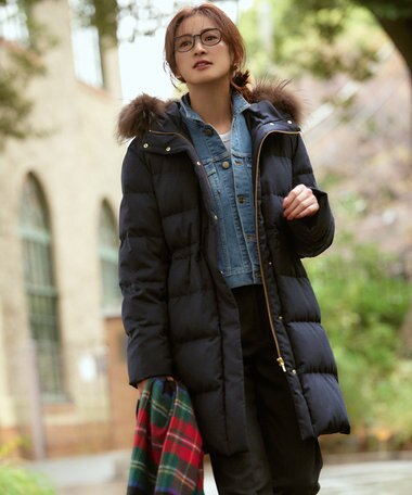 23区 【滝沢眞規子さん着用】リュクス ダウンコート