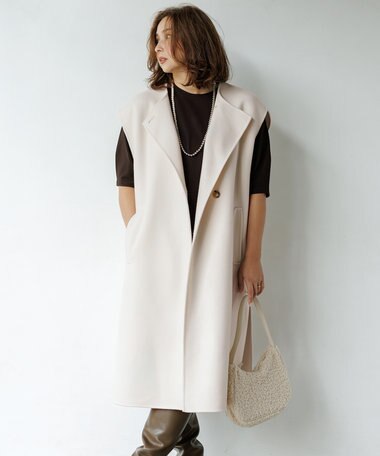 23区 L ウールリバー ジレ