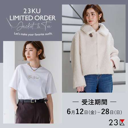 【限定受注会】ファージャケット＆刺繍Tシャツ