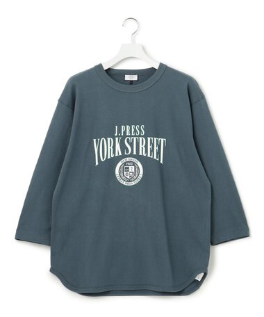 J.PRESS YORK STREET 【UNISEX】センターアーチロゴTシャツ