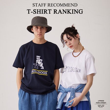 【STAFF RECOMMEND】Tシャツランキング