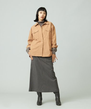 J.PRESS YORK STREET 【WOMEN】ミリタリーシャツジャケット