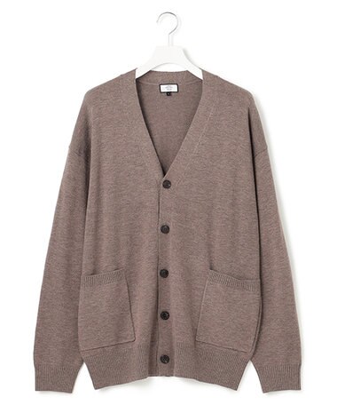 J.PRESS YORK STREET 【UNISEX】ANTI PILLING WOOL ニットカーディガン