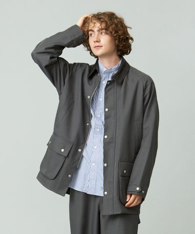 J.PRESS YORK STREET 【UNISEX】UNIVERSAL OVERALL×YORK STREET カバーオールジャケット