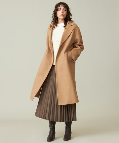 J.PRESS YORK STREET 【WOMEN】メルトン ガウンコート