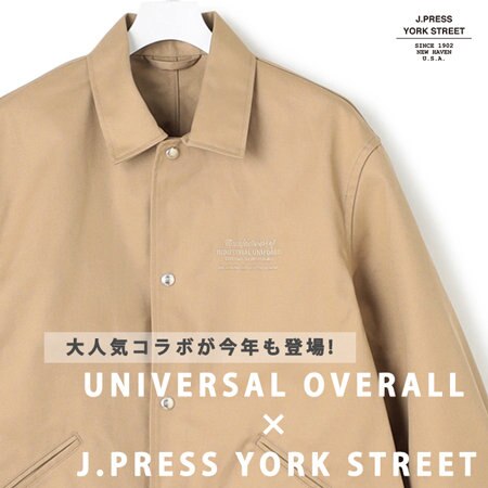 UNIVERSAL OVERALL×YORK STREET