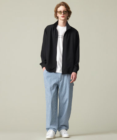 J.PRESS YORK STREET 【UNISEX】ジャージライクツイル トラックジャケット