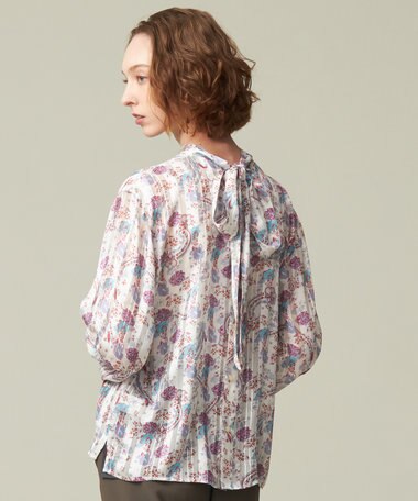 J.PRESS YORK STREET 【WOMEN】ボウタイブラウス