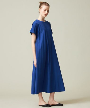 J.PRESS YORK STREET 【WOMEN】【SMOOTH JERSEY】ファブリックスリーブ ワンピース