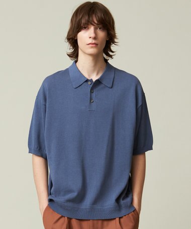 J.PRESS YORK STREET 【UNISEX】ニットポロシャツ