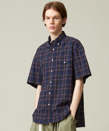 J.PRESS YORK STREET 【UNISEX】マドラスチェック ボタンダウンシャツ