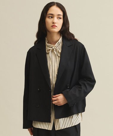 J.PRESS YORK STREET 【WOMEN】ショート丈 ダブルジャケット