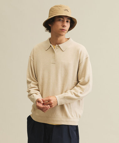 J.PRESS YORK STREET 【UNISEX】ANTI PILLING WOOL ニットポロシャツ