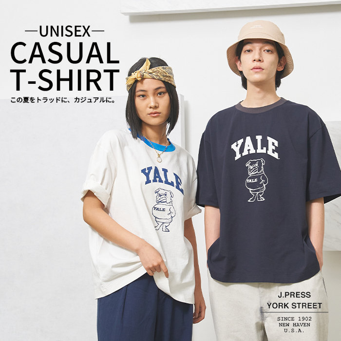 UNISEXで着られる夏のTシャツ特集