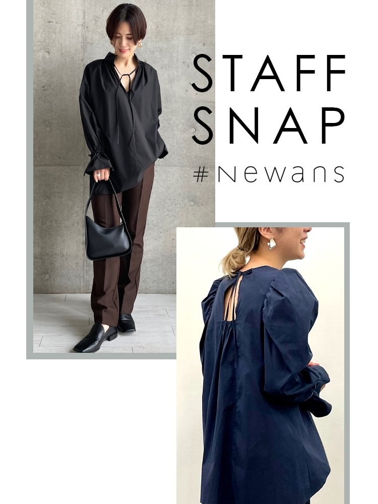 Newans】STAFF SNAP -SHIRTS/BLOUSE- | ファッション通販サイト[オンワード・クローゼット]