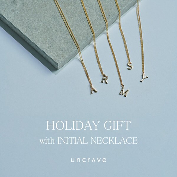 【特集】HOLIDAY GIFT with INITIAL NECKLACE