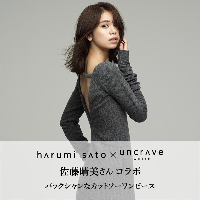 【特集】佐藤晴美さんコラボ　バックシャンなカットソーワンピース