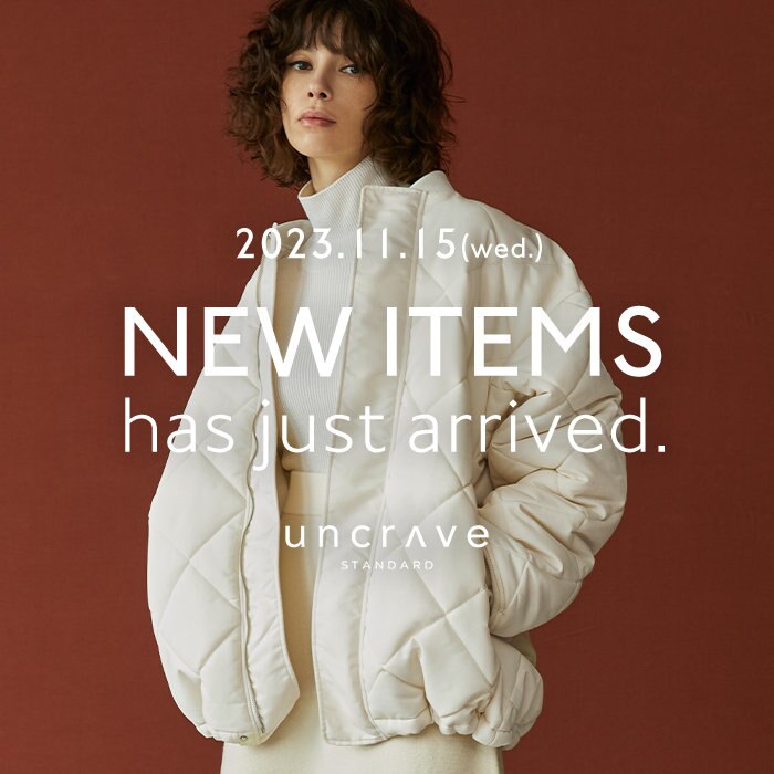 【uncrave STANDARD】プルーフメルトンなどの11月の新作が入荷