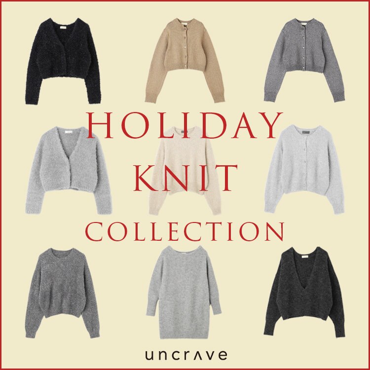 【特集】HOLIDAY KNIT COLLECTION