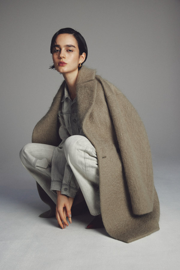 モヘアシャギージャコット