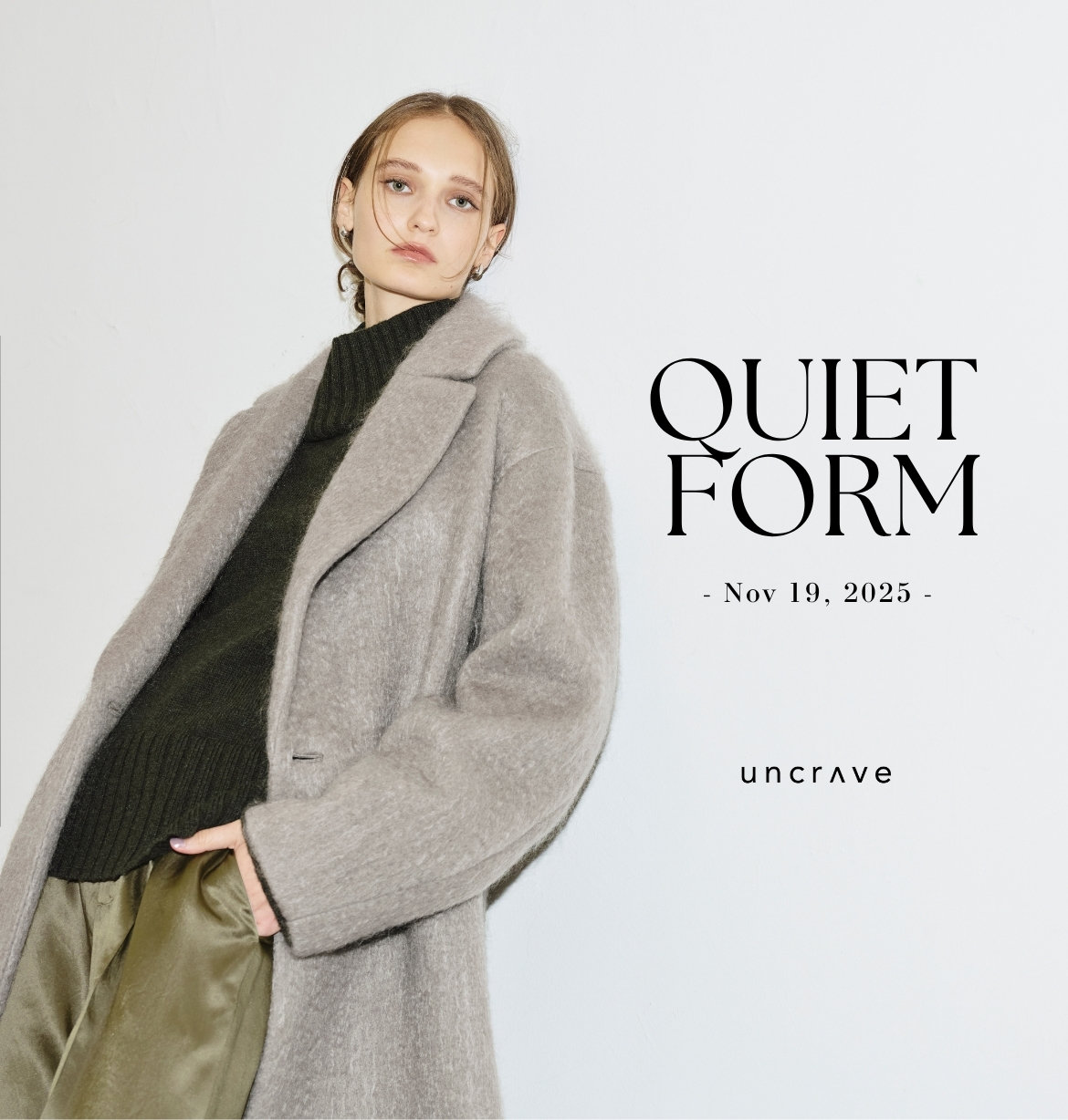 uncrave アンチマイクロバイアル リバー フーデット ホワイト 公式