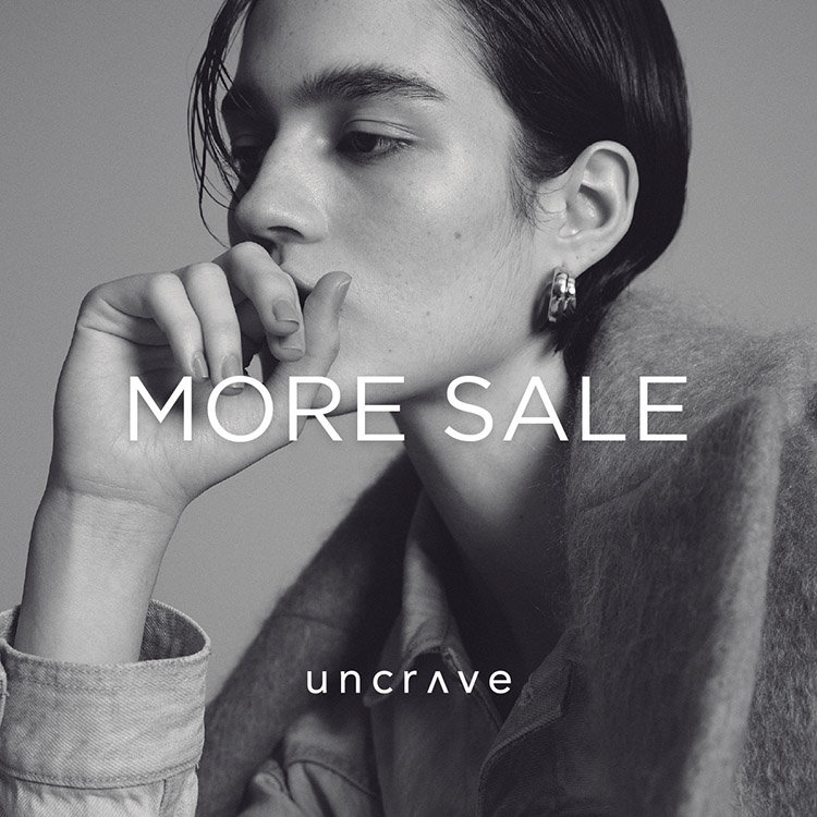 【uncrave】MORE SALE アイテム追加！